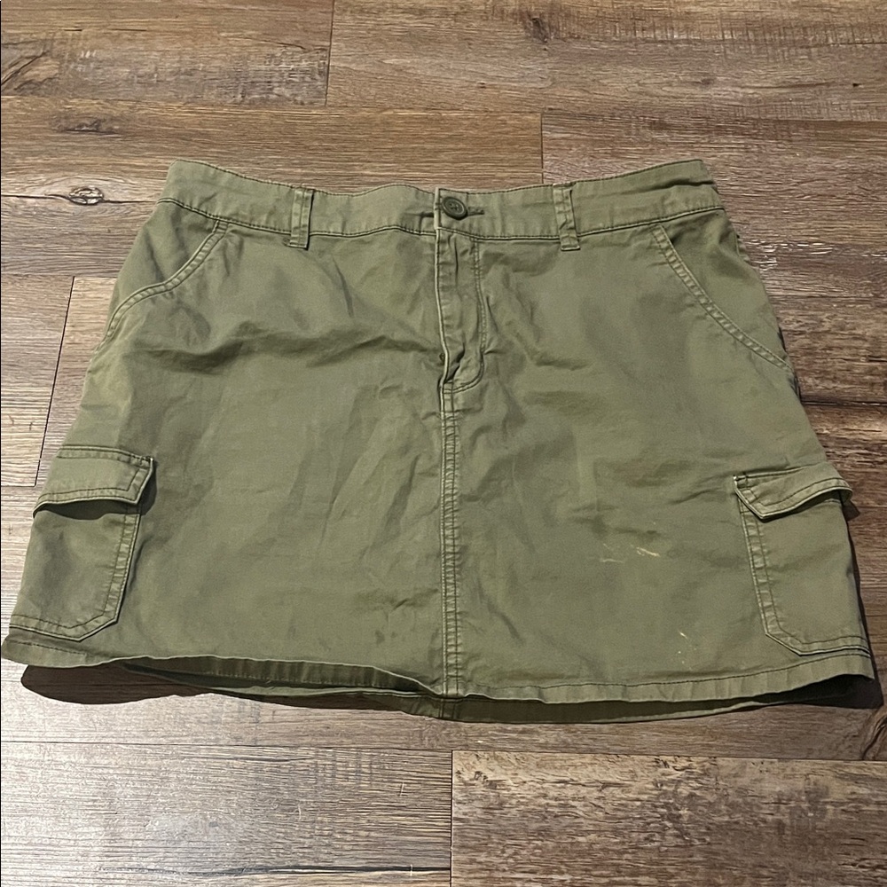 Social Standard by Sanctuary Olive Casual mini Skirt